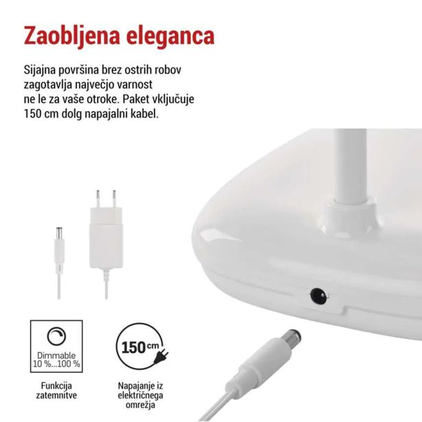 NAMIZNA SVETILKA EMOS MOLLY BELA