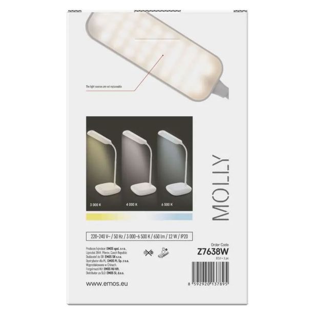 NAMIZNA SVETILKA EMOS MOLLY BELA