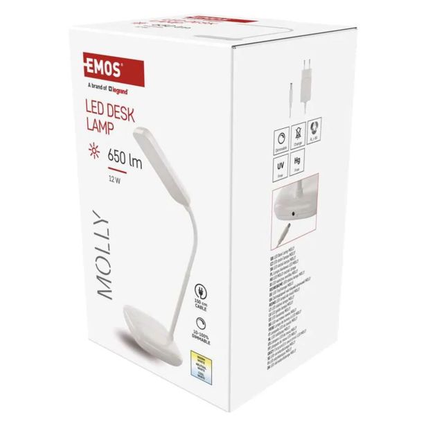 NAMIZNA SVETILKA EMOS MOLLY BELA