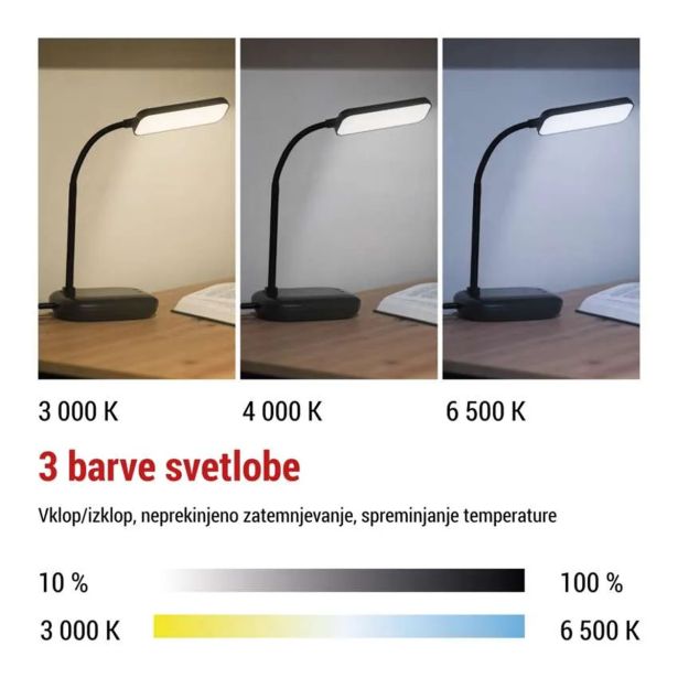 NAMIZNA SVETILKA EMOS MOLLY ČRNA