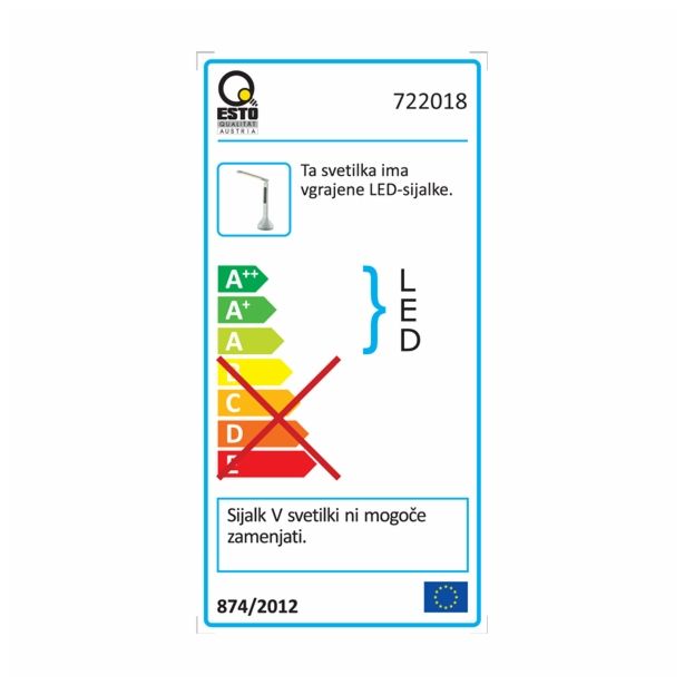 NAMIZNA SVETILKA ESTO YUI 1X4W SMD LED