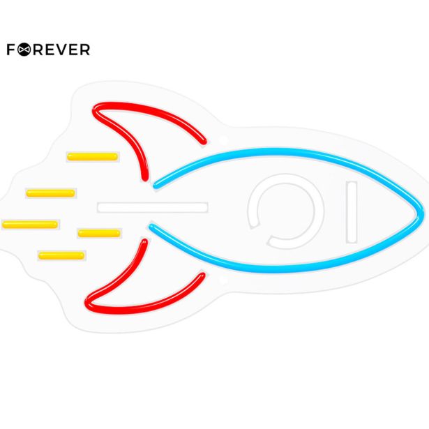 NAMIZNA SVETILKA FOREVER ROCKET NEON