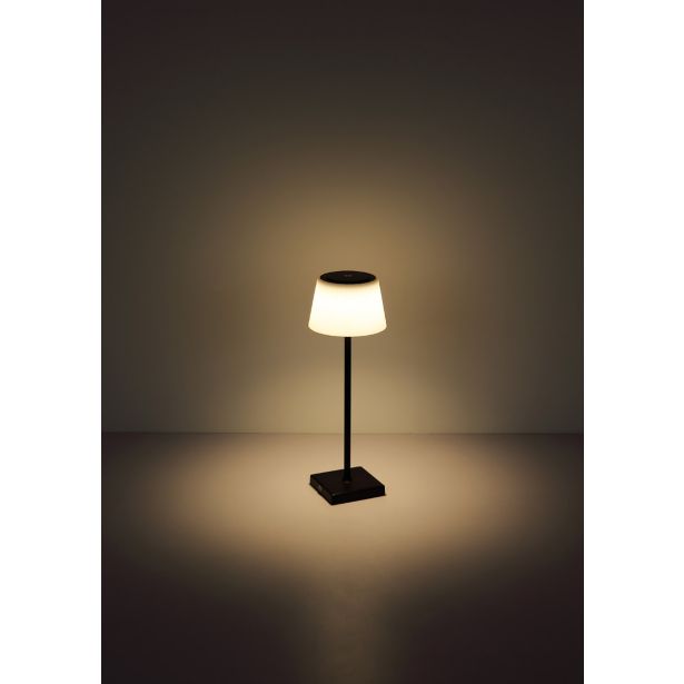 NAMIZNA SVETILKA GLOBO METAL 4W, CCT, DIM, AKU ČRNA