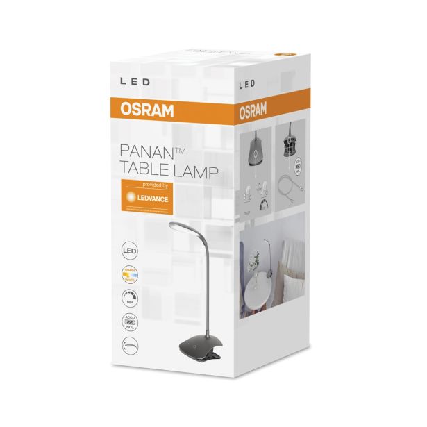 NAMIZNA SVETILKA OSRAM PANAN CLIP SIVA