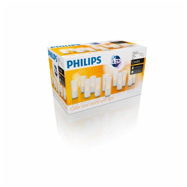 NAMIZNA SVETILKA PHILIPS CANDLELIGHTS 12X12W LED 69133/60/PH PROZORNA