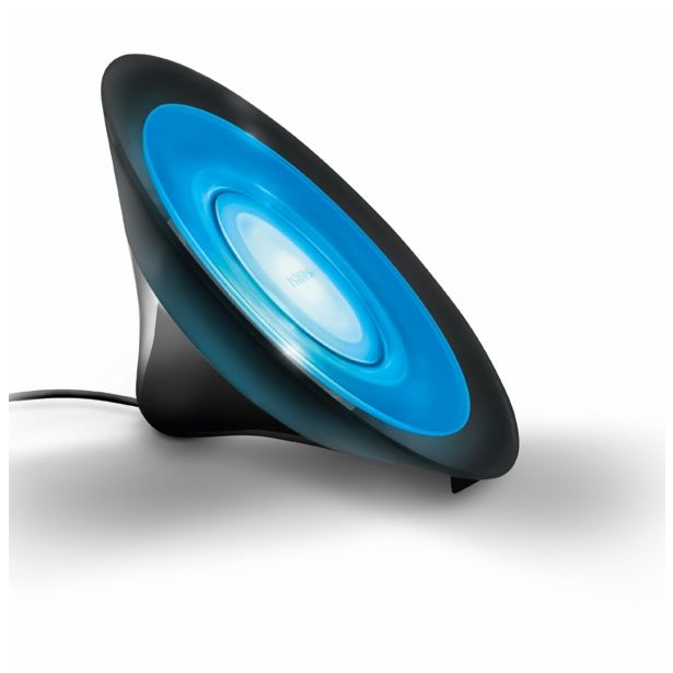 NAMIZNA SVETILKA PHILIPS LIC AURA 1X8W LED RGB 70998/30/PH ČRNA