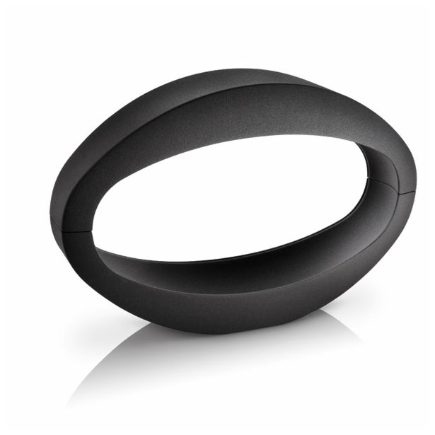 NAMIZNA SVETILKA PHILIPS NISTER 1X3W LED 43133/30/16 ČRNA