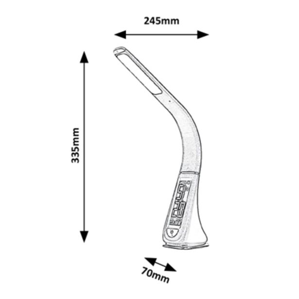 NAMIZNA SVETILKA RABALUX LIONEL 5W BELA