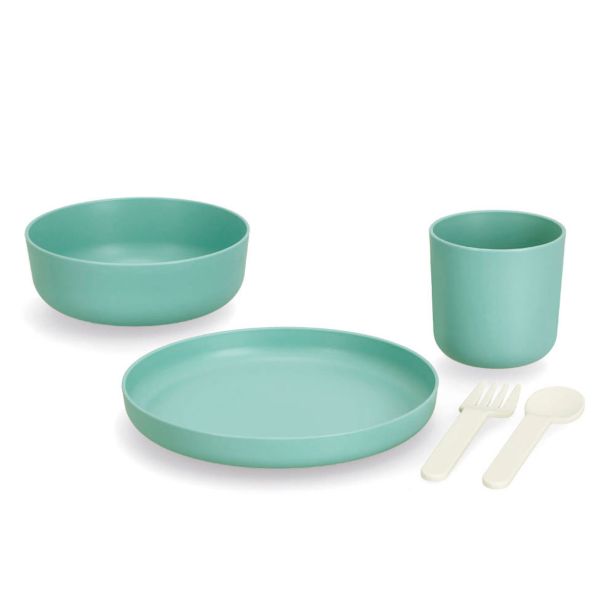 SET KROŽNIKOV ZELLER PRESENT 5 DELNI SET OTROŠKI ZELEN