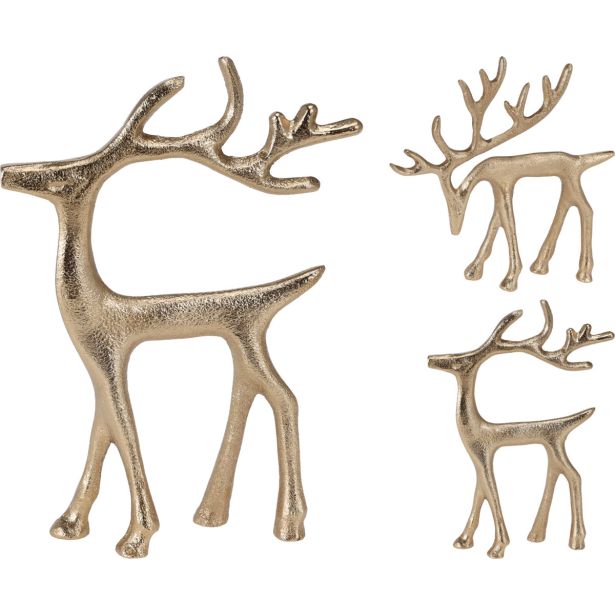 NAMIZNI OKRASEK EH KIPEC KOVINSKI JELENČEK SOR 15X16CM