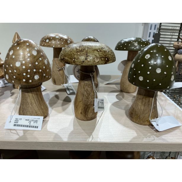 NAMIZNI OKRASEK EH OKRAS GOBA LESENA , SORT, 9X15 CM