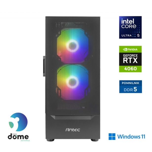 NAMIZNI RAČUNALNIK ANNI GAMER ADVANCED ULTRA5 245 RTX4060 16 GB 1 TB W11H