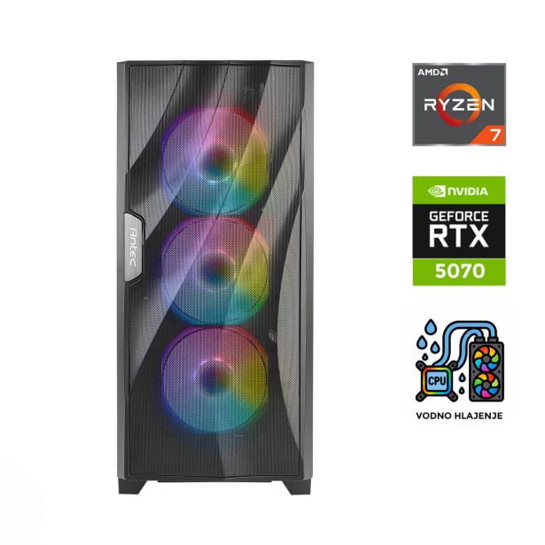NAMIZNI RAČUNALNIK ANNI GAMER EXTREME R7 7700X RTX5070 32 GB 2 TB