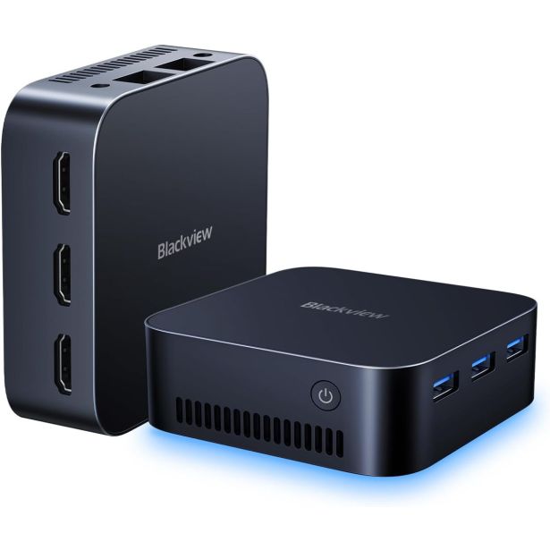 NAMIZNI RAČUNALNIK BLACKVIEW MINI PC (N97) 16/1TB ČRN