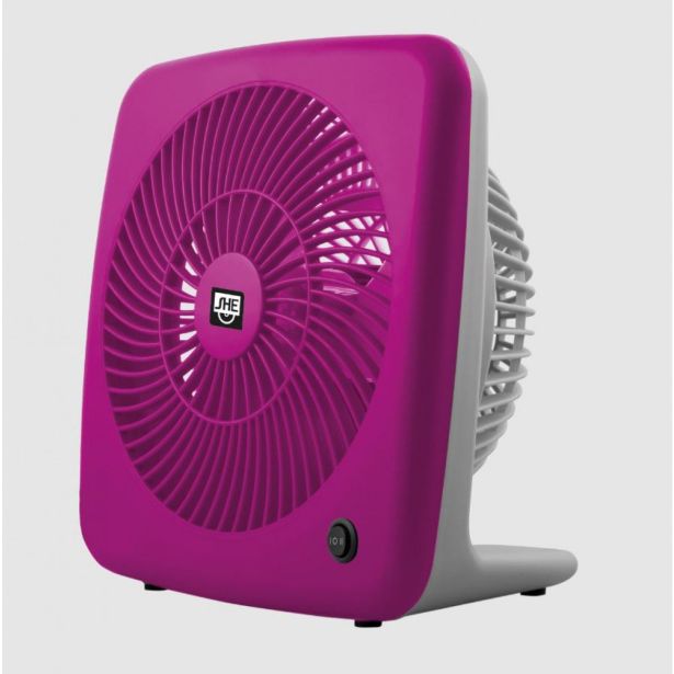 NAMIZNI VENTILATOR SHE SHE18WM2017 18 CM ROZA