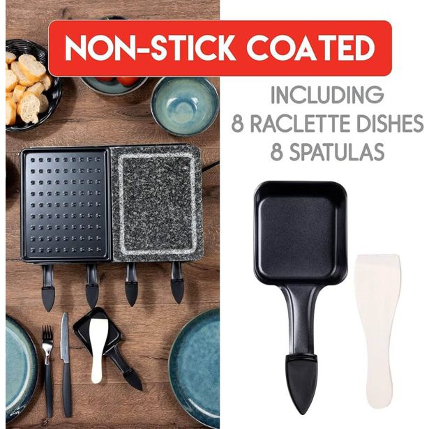 NAMIZNI ŽAR ALPINA GRILL RACLETTE ELEKTRIČNI 1200W