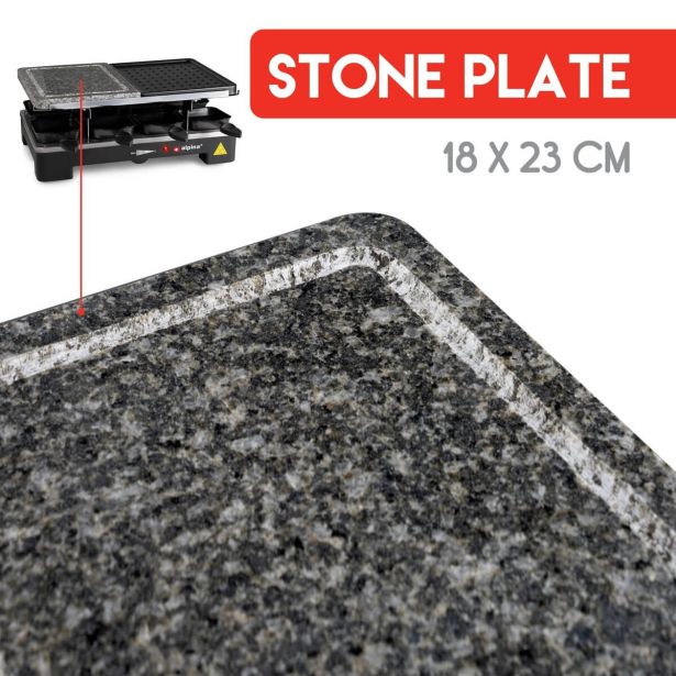 NAMIZNI ŽAR ALPINA GRILL RACLETTE ELEKTRIČNI 1200W