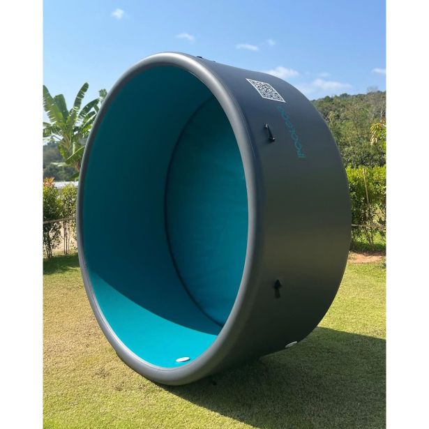 NAPIHLJIV BAZEN IPOOLGO 5.0X1.2M S PEŠČENIM FILTROM IN EL. TLAČILKO