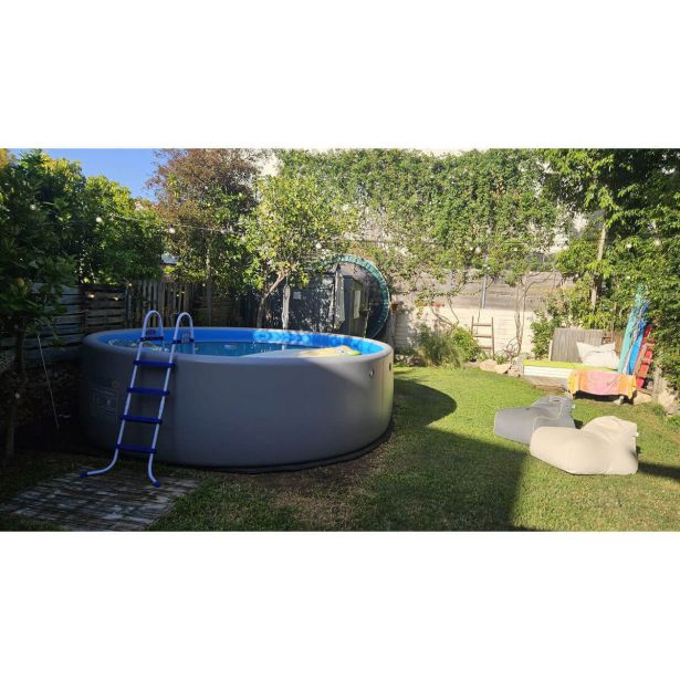 NAPIHLJIV BAZEN IPOOLGO 5.0X1.2M S PEŠČENIM FILTROM IN EL. TLAČILKO