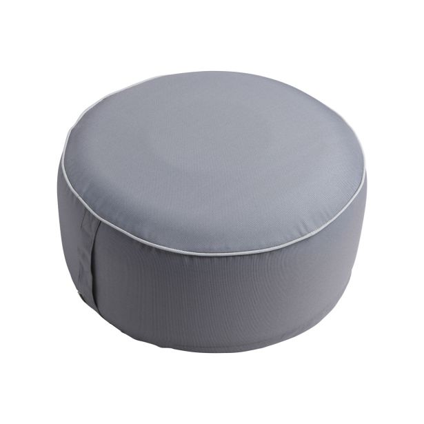 SEDEŽNA BLAZINA 2LIFE NAPIHLJIV TABURE 50X25 CM SIV