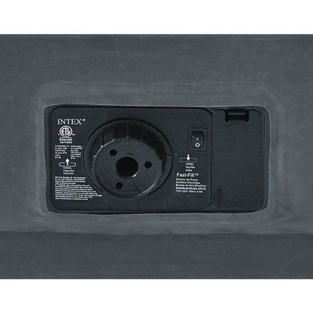 NAPIHLJIVA BLAZINA INTEX QUEEN COMFORT 152X203X46 CM Z VGRAJENO TLAČILKO