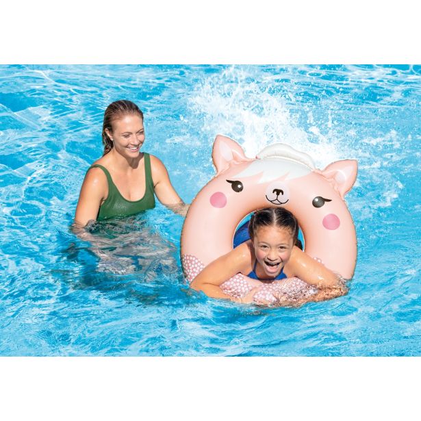 NAPIHLJIVA IGRAČA INTEX OBROČ SORTIRANO LAMA, LENIVEC, MUCKA