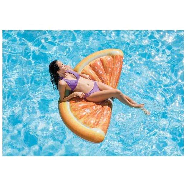 NAPIHLJIVA IGRAČA INTEX POMARANČNA REZINA 178X85 CM