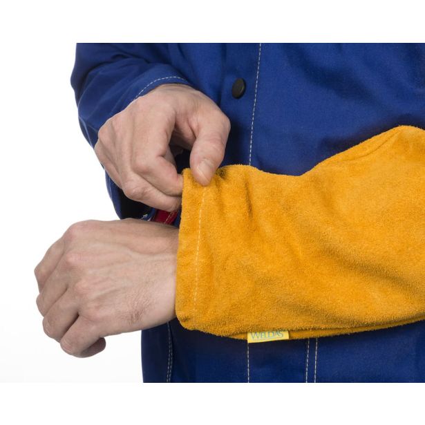 NAROKAVNIK WELDAS USNJEN ZA VARILCE KEVLAR 44-2321