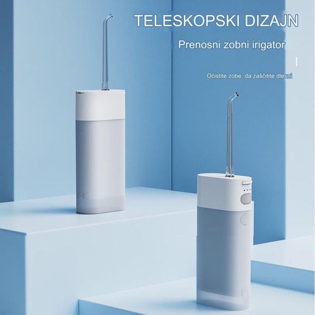 PRENOSNI ELEKTRIČNI USTNI ČISTILEC ZOB LYDSTO LQ-CYQ01