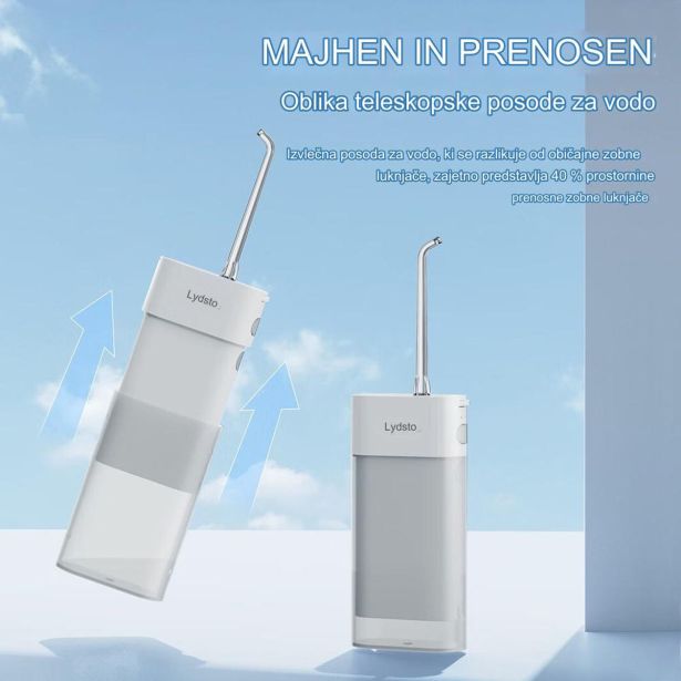 PRENOSNI ELEKTRIČNI USTNI ČISTILEC ZOB LYDSTO LQ-CYQ01