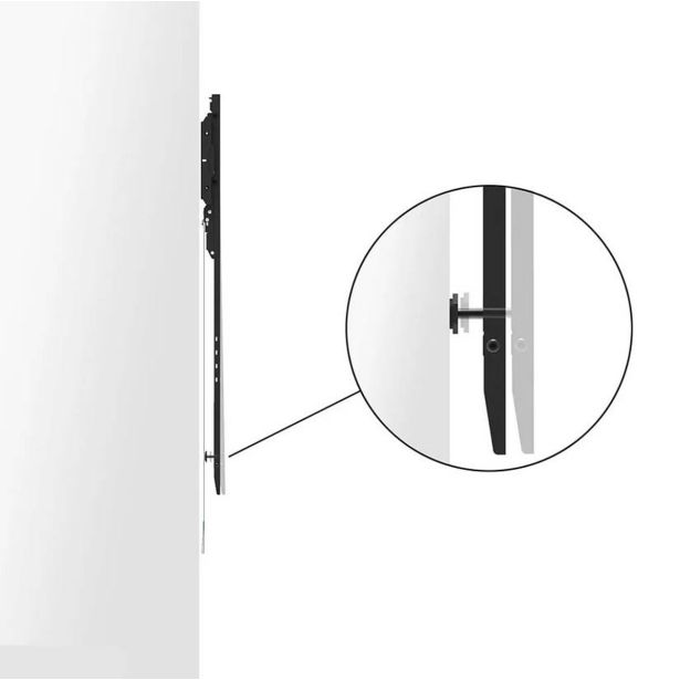 STENSKI NOSILEC ZA ZASLON NEOMOUNTS FIKSNI 50-98" 100 KG, WL30-750BL18P ZA POKONČNO