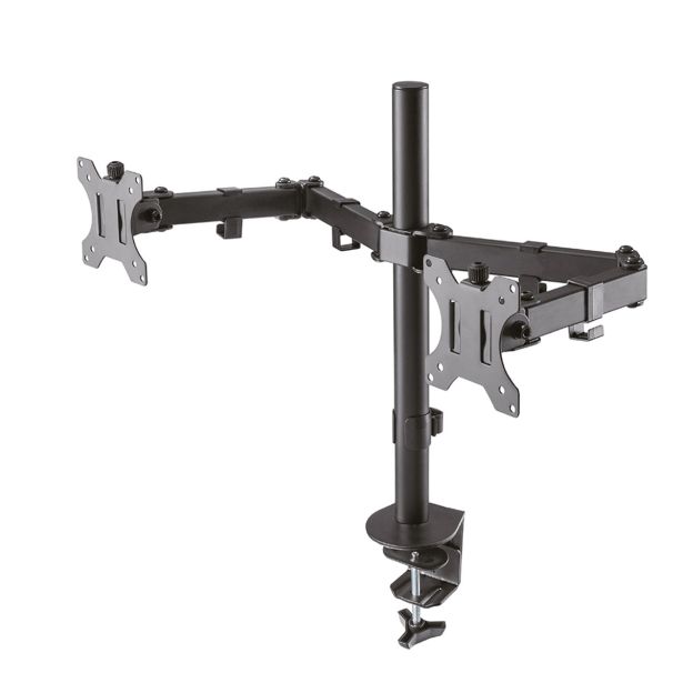 NOSILEC ZA MONITOR NEOMOUNTS GIBLJIVI NOSILEC ZA 2 MONITORJA 10-32", 8KG, FPMA-D550DBLACK