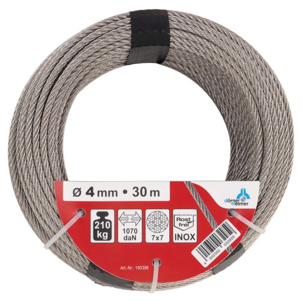 VEČNAMENSKA VRV DÖRNER + HELMER NERJAVNA 4 MM 30 M