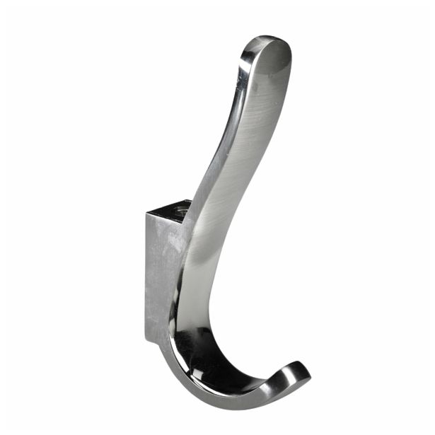 KOVINSKA OBEŠALNA KLJUKA HETTICH DIY NERJAVNA DVE KLJUKI