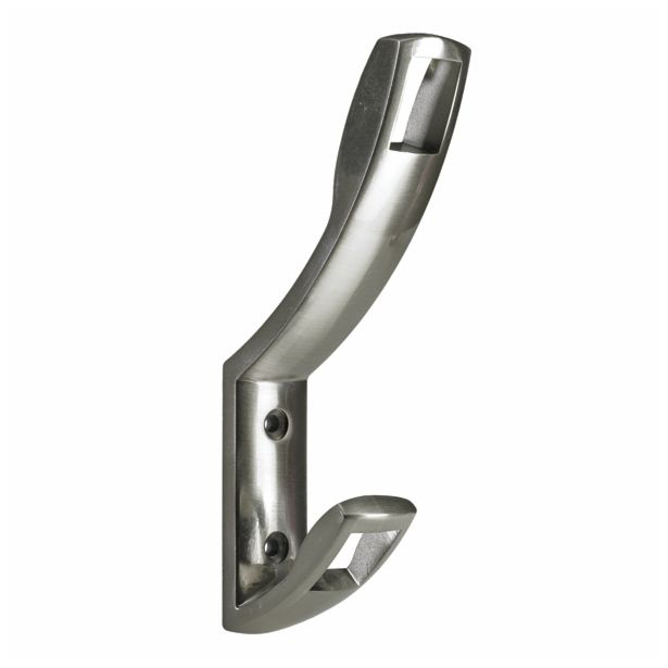 KOVINSKA OBEŠALNA KLJUKA HETTICH DIY NERJAVNA, DVE KLJUKI