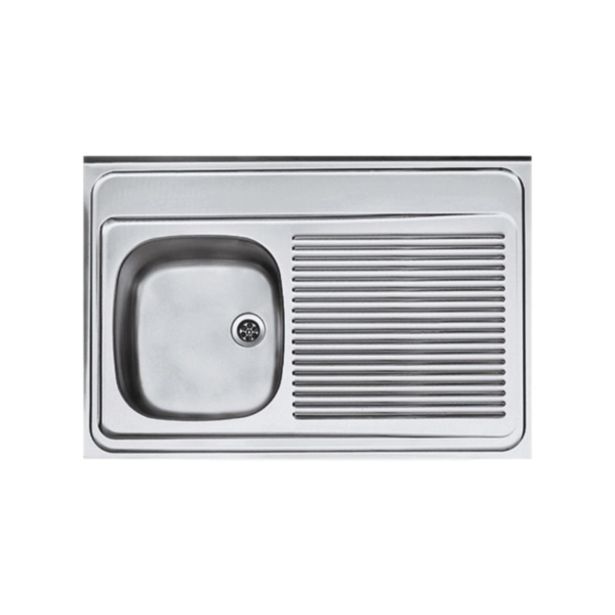 NERJAVNO POMIVALNO KORITO ALVEUS CLASSIC 50, NAT 900X600 MM LEVI