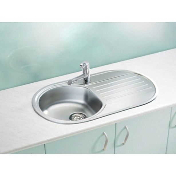 NERJAVNO POMIVALNO KORITO ALVEUS FORM 50, LEINEN 832X437 MM