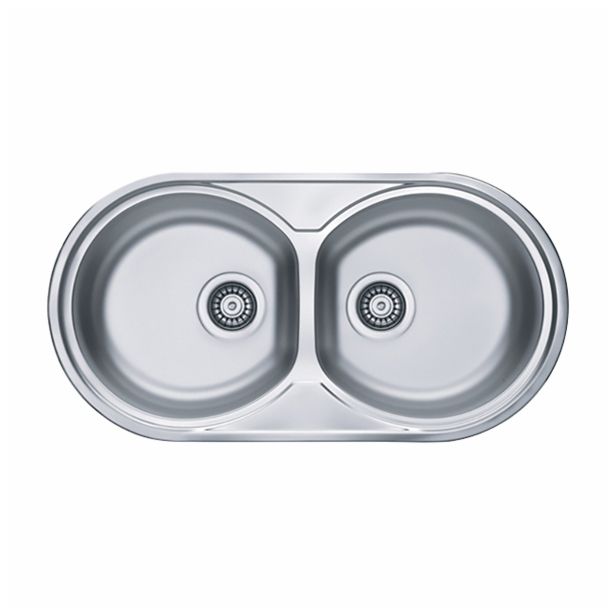 NERJAVNO POMIVALNO KORITO ALVEUS FORM 50, SATIN 832X437 MM