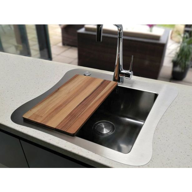 NERJAVNO POMIVALNO KORITO ALVEUS JUBILEE 50, SATIN 615X546 MM