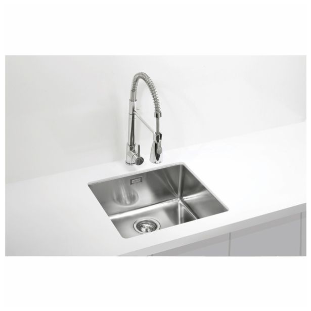 NERJAVNO POMIVALNO KORITO ALVEUS KOMBINO 40, SATIN 450X400 MM