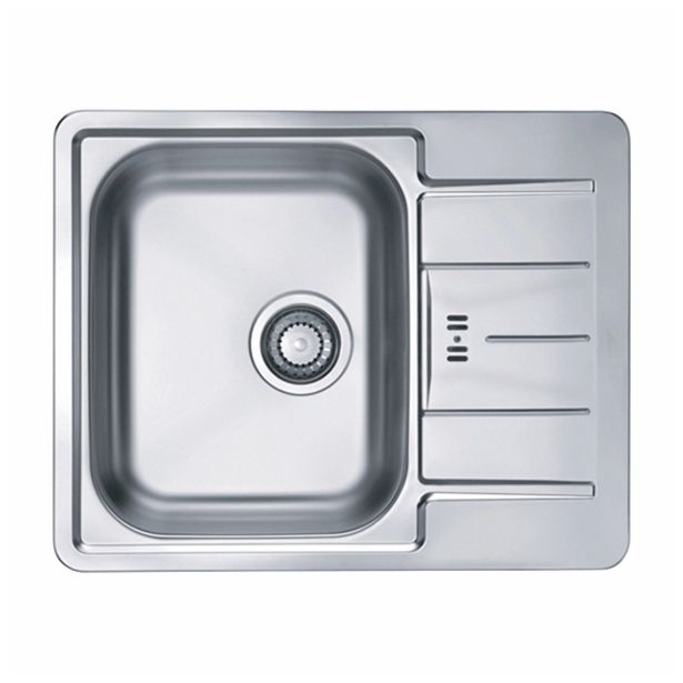 NERJAVNO POMIVALNO KORITO ALVEUS LINE 60, SATIN 615X500 MM