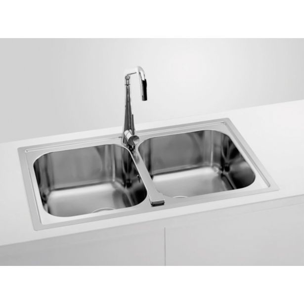 NERJAVNO POMIVALNO KORITO ALVEUS LINE MAXIM 90, SATIN 795X505 MM