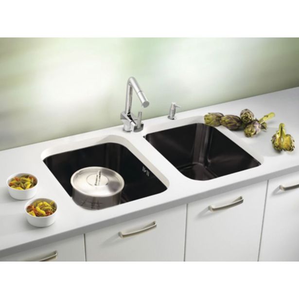 NERJAVNO POMIVALNO KORITO ALVEUS MONARCH VARIANT 10 ANTHRACITE 480X400 MM