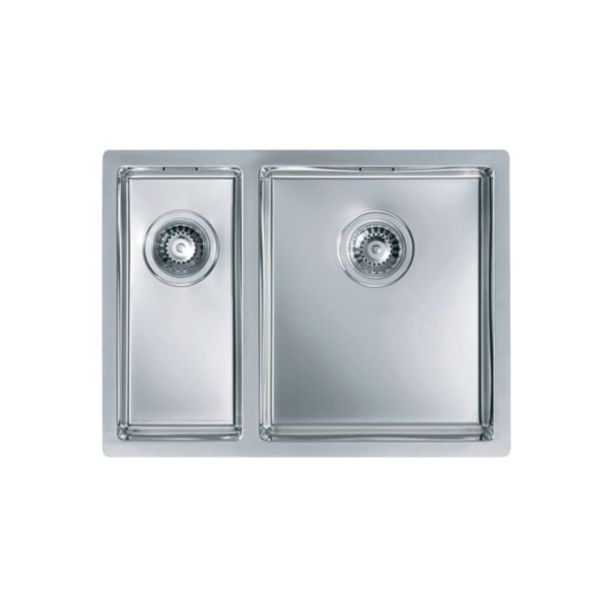 NERJAVNO POMIVALNO KORITO ALVEUS QUADRIX 120 595X450 MM DESNI