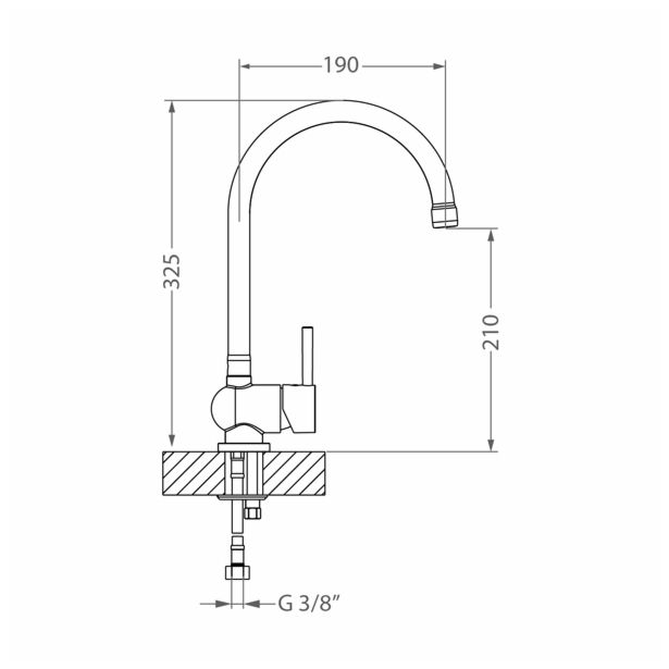 NERJAVNO POMIVALNO KORITO ALVEUS SET MERZOOM 2, SATIN ZOOM 30 + ARC 110 KROM