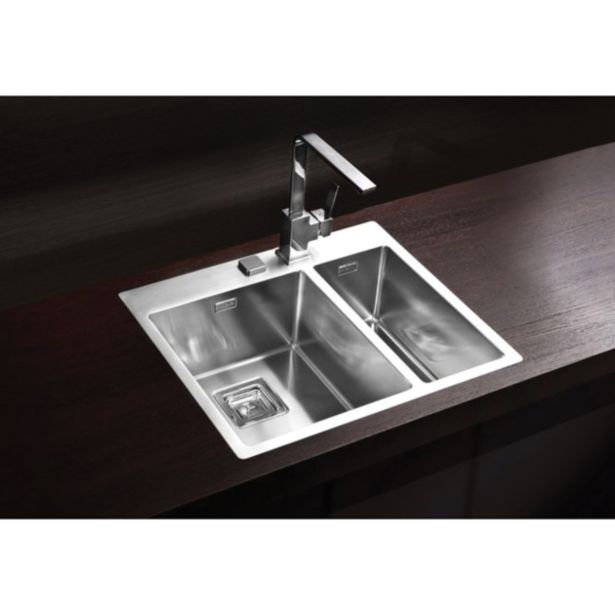 NERJAVNO POMIVALNO KORITO ALVEUS STYLUX 20,SATIN 595X510 MM LEVI