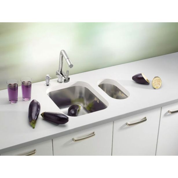 NERJAVNO POMIVALNO KORITO ALVEUS VARIANT 110, SATIN 148X300 MM