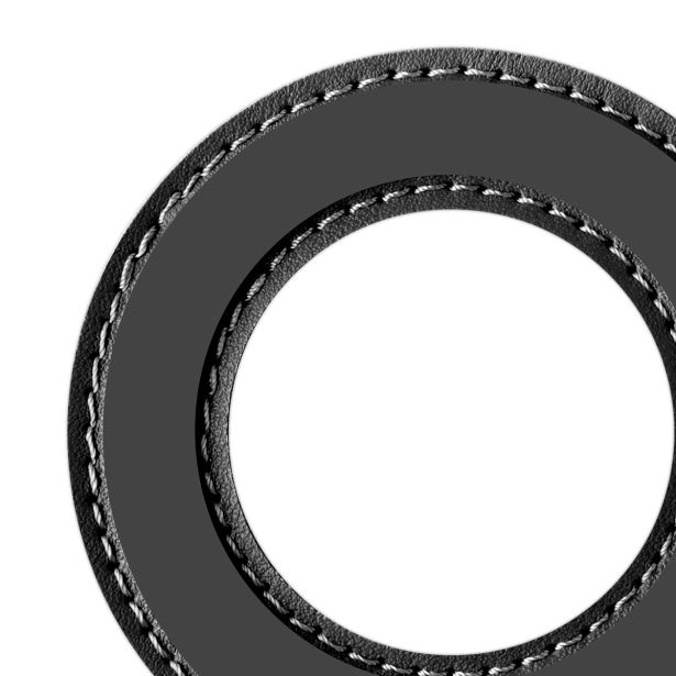 NILLKIN MAGNETNO NOSILEC ZA MAGSAFE -  IZ USNJA - ČRN