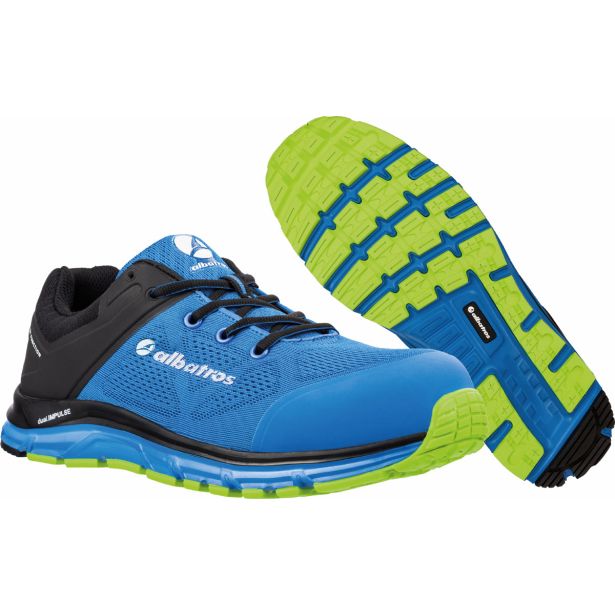 NIZKI DELOVNI ČEVLJI ALBATROS LIFT BLUE IMPULSE ŠT.40 S1P ESD HRO SRA