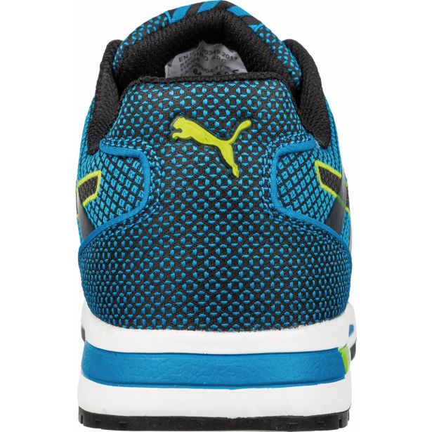 NIZKI DELOVNI ČEVLJI PUMA BLAZE KNIT LOW ŠT.42 S1P HRO SRC, MODER